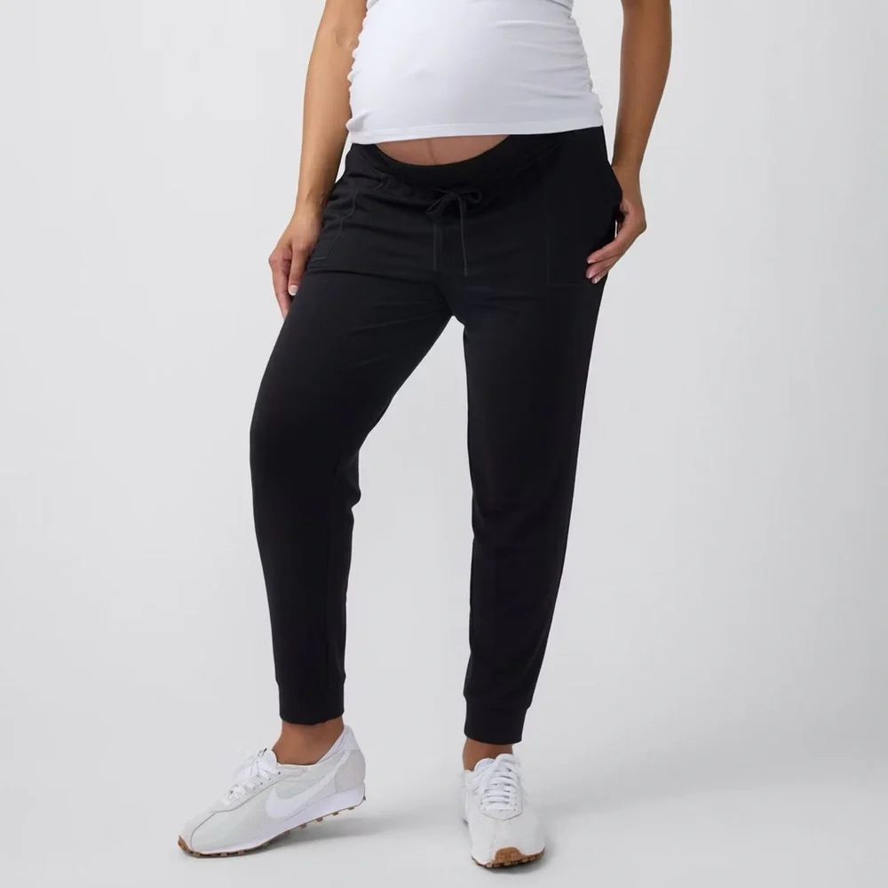 Isabel Ingrid x Isabel maternity joggers brand new with tags black size medium